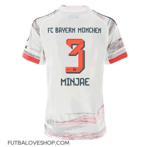 Dres Bayern Munich Kim Min-jae #3 Preč pre Ženy 2025-26 Krátky Rukáv